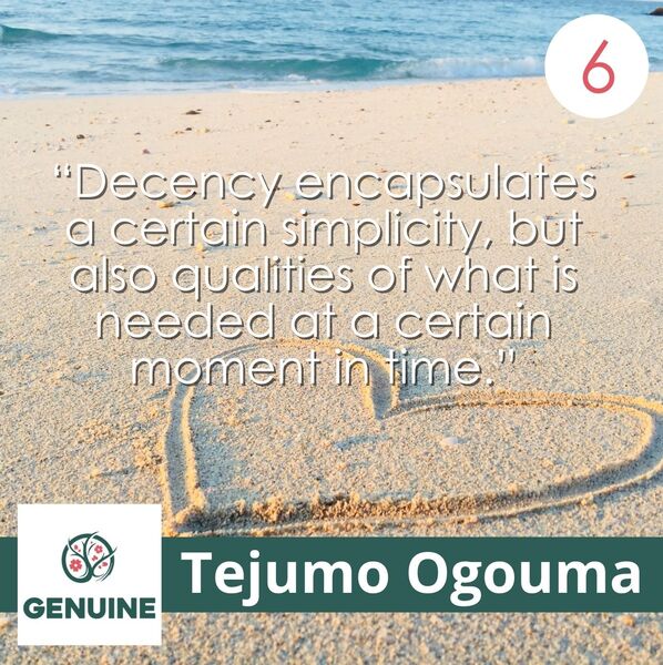 06 Compassion amp Decency with Tejumo Ogouma